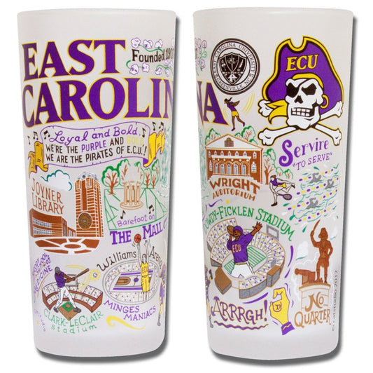 ECU Drinking Glasses Set of 2