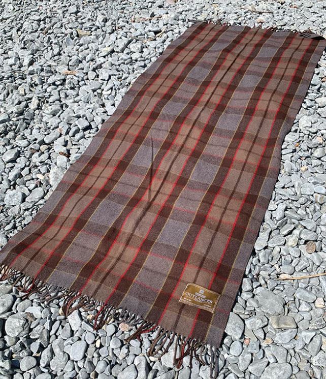 Outlander Fraser Tartan Knee Blanket