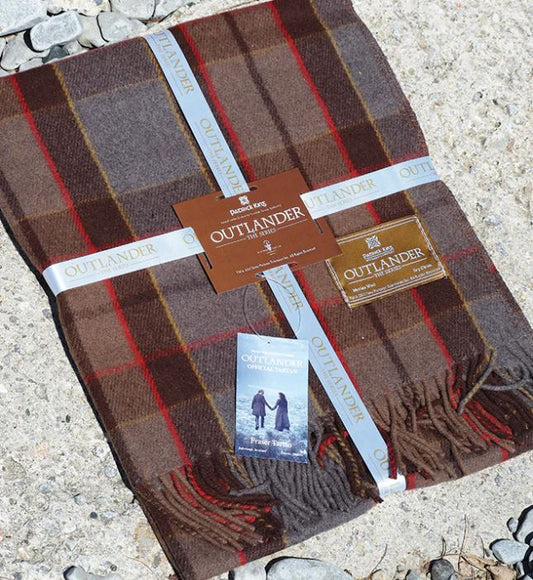Outlander Fraser Tartan Knee Blanket