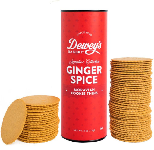 Ginger Spice Tube 4.5oz. Cookies