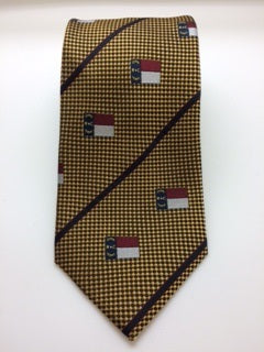 Gold NC Flag Tie