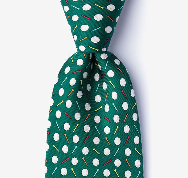 Par-Tee Time Golf Tie
