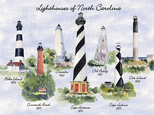 Lighthouses of NC 550 pc Puzzle