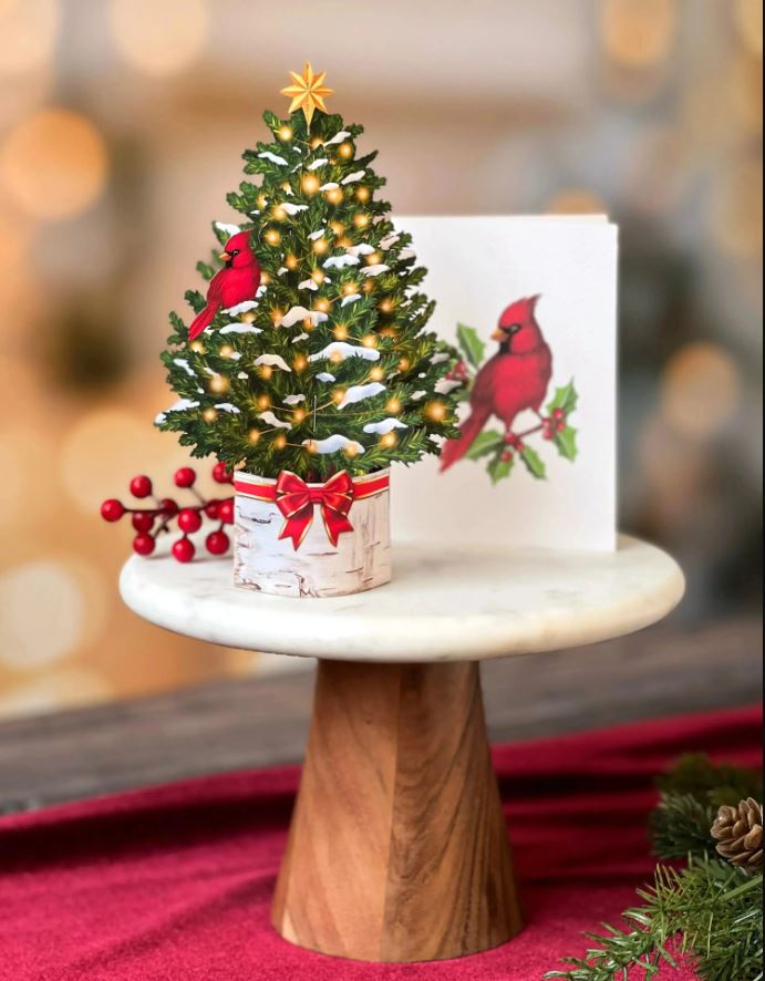 Mini Merry Tree Pop Up Card