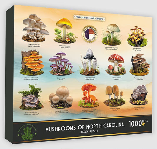Mushrooms of NC 1000 pc Puzzle