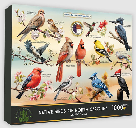 Native Birds of NC 1000 pc Puzzle