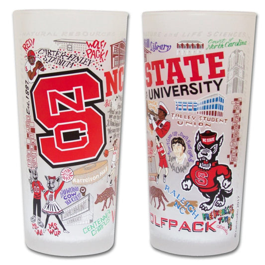 NCSU Drinking Glasses Set of 2