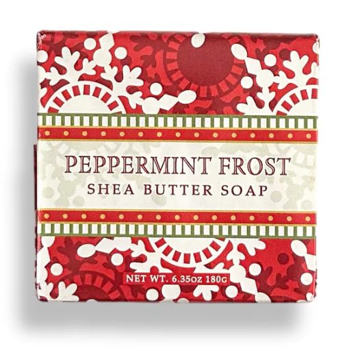 6oz Peppermint Frost Bar Soap