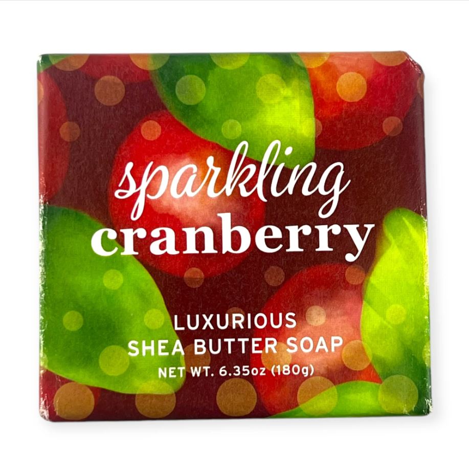 Sparkling Cranberry 6 oz Bar Soap