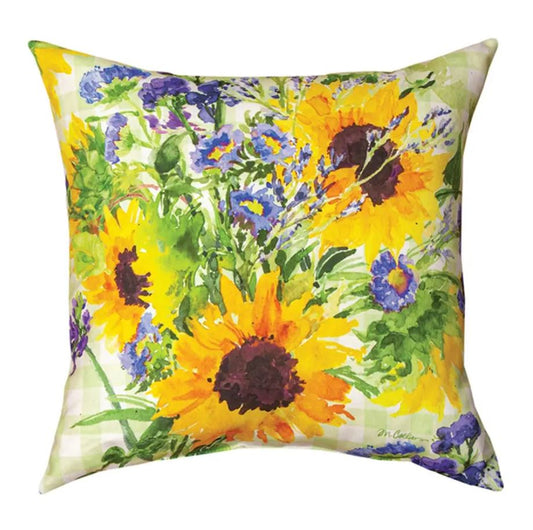 Sunflower Bouquet Climaweave Pillow