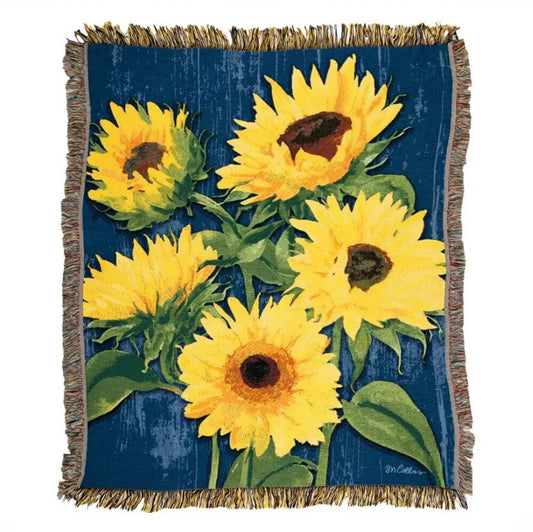 Sunflowers Throw
