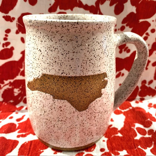 Artisan NC Speckled White Mug